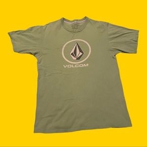 Volcom Green Graphic Tee